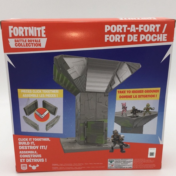 Fortnite Battle Royale Collection Infiltrator Port-A-Fort Playset Epic G… - Picture 3 of 9